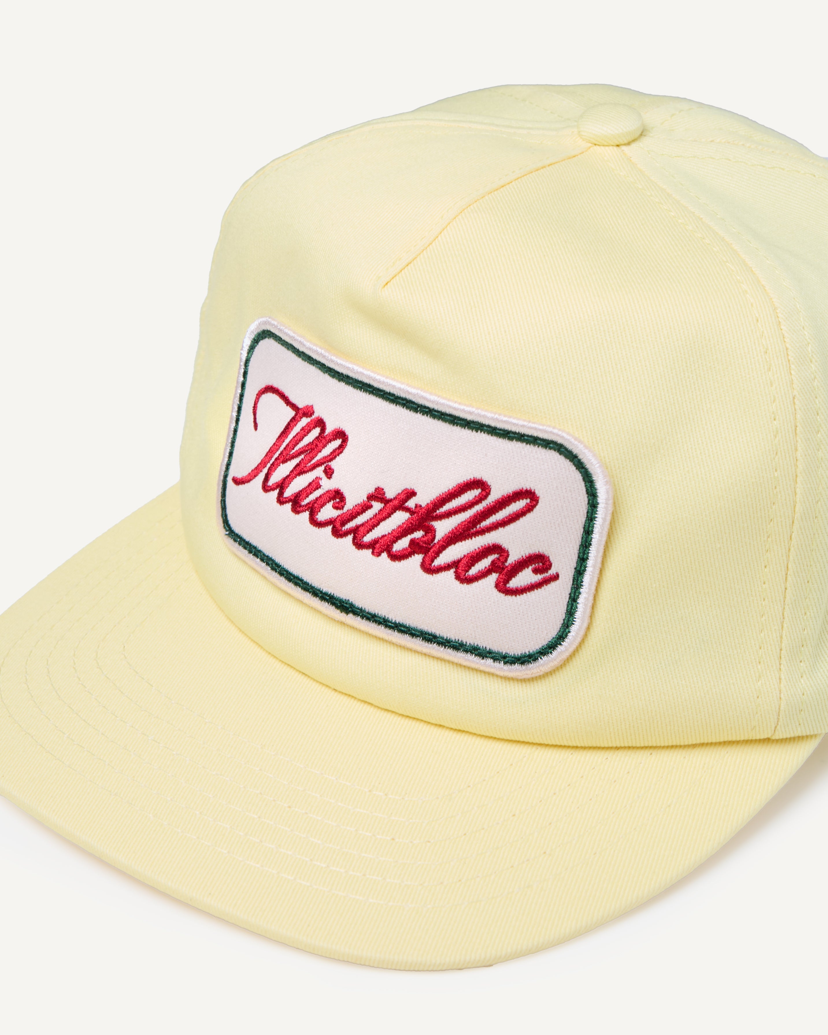 Patchwork Cap - Yellow