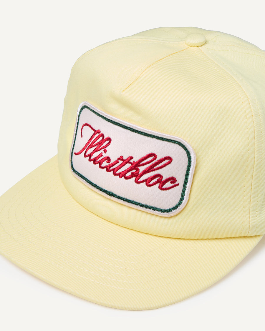 PATCHWORK CAP - YELLOW