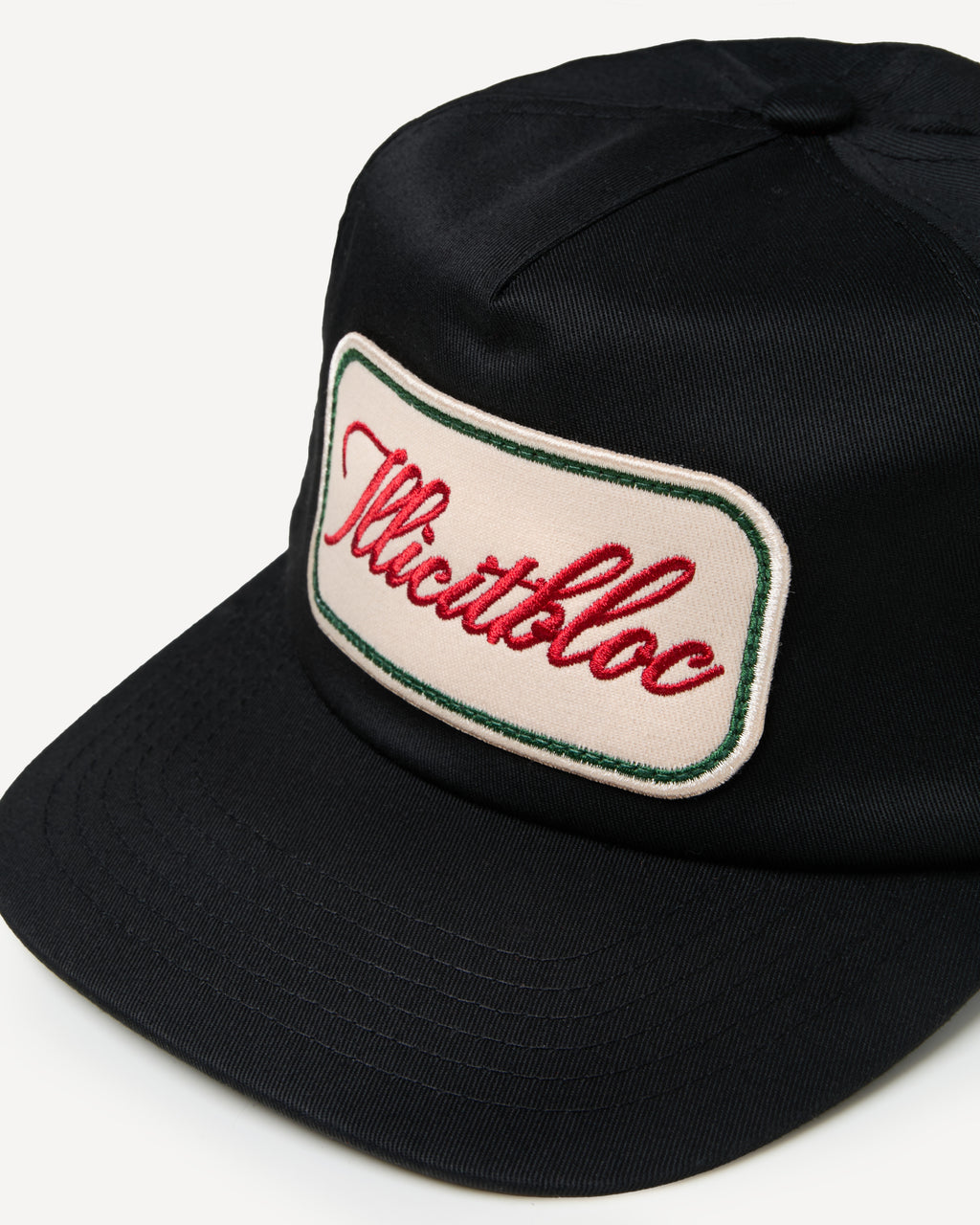 Patchwork Cap - Black