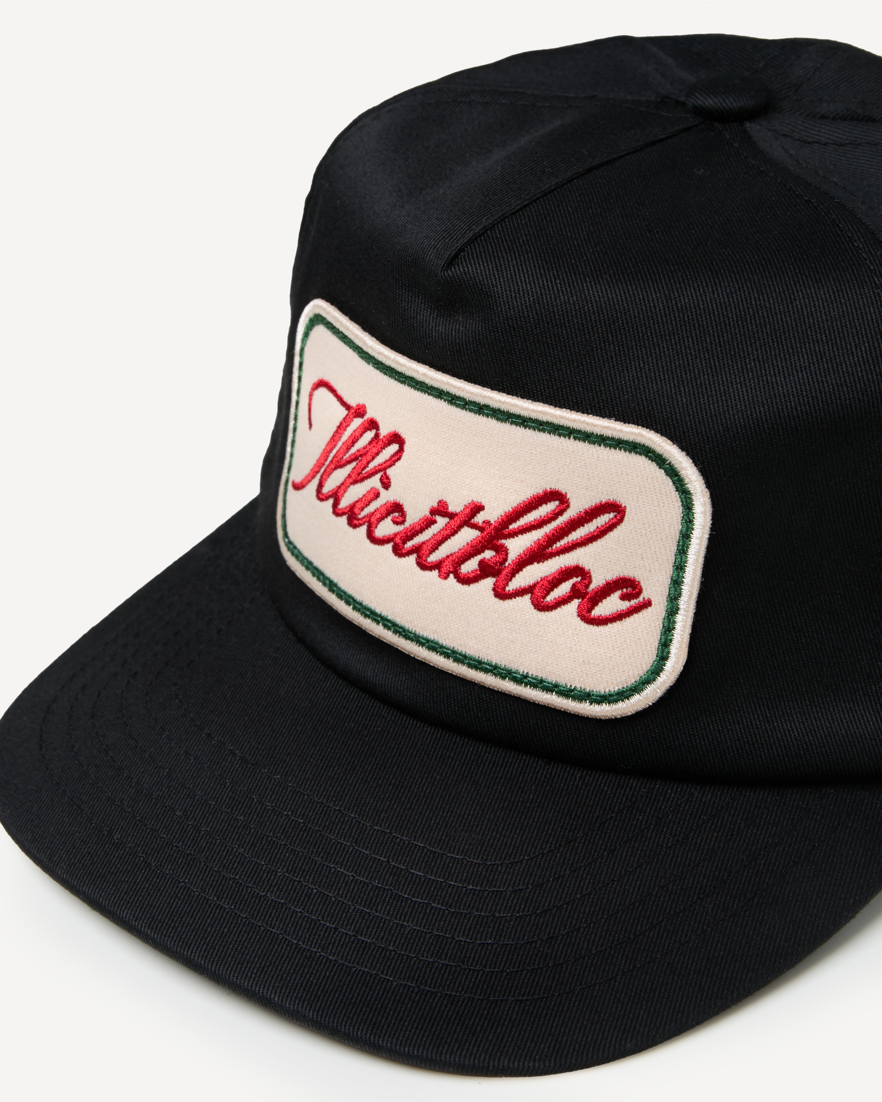 Patchwork Cap - Black