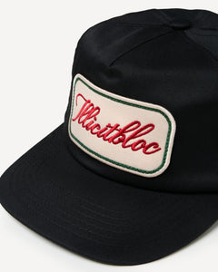 PATCHWORK CAP - BLACK