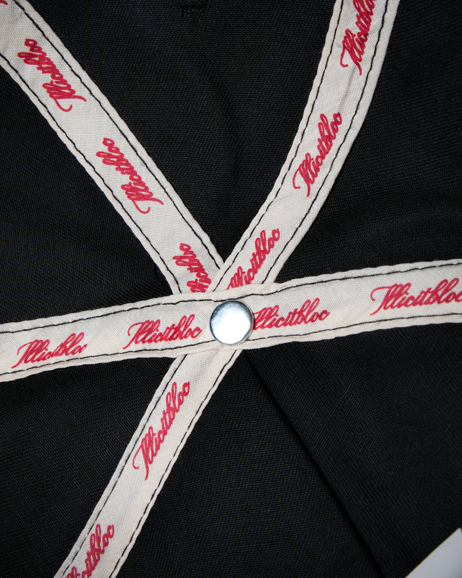 PATCHWORK CAP - BLACK