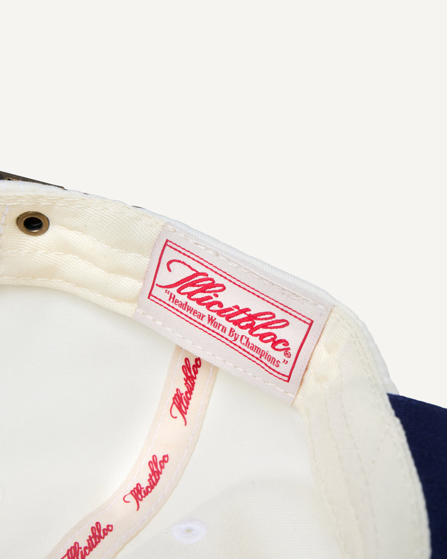 WORKER TWO TONE CAP - CREAM/NAVY