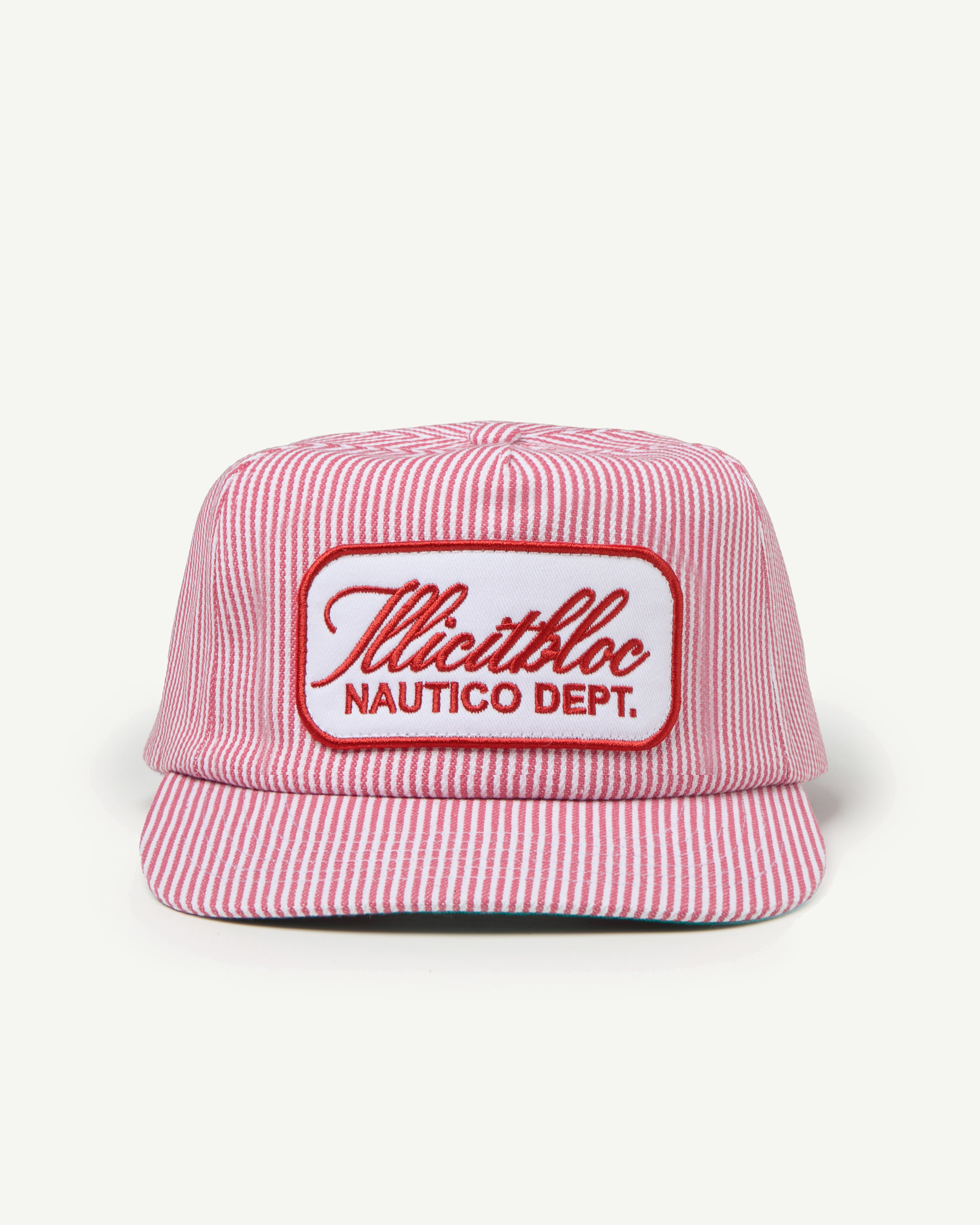DEPT. STRIPE CAP - RED/WHITE – Illicitbloc
