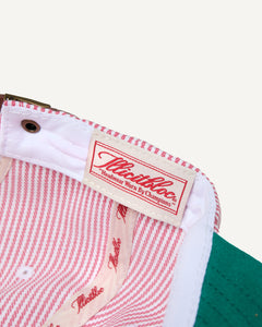 DEPT. STRIPE CAP - RED/WHITE