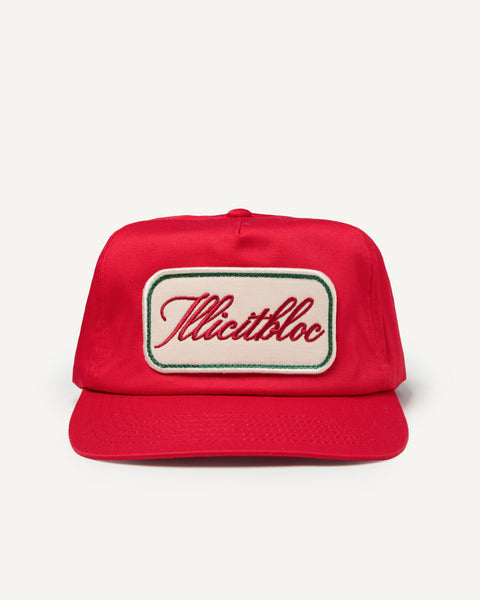 PATCHWORK CAP - RED