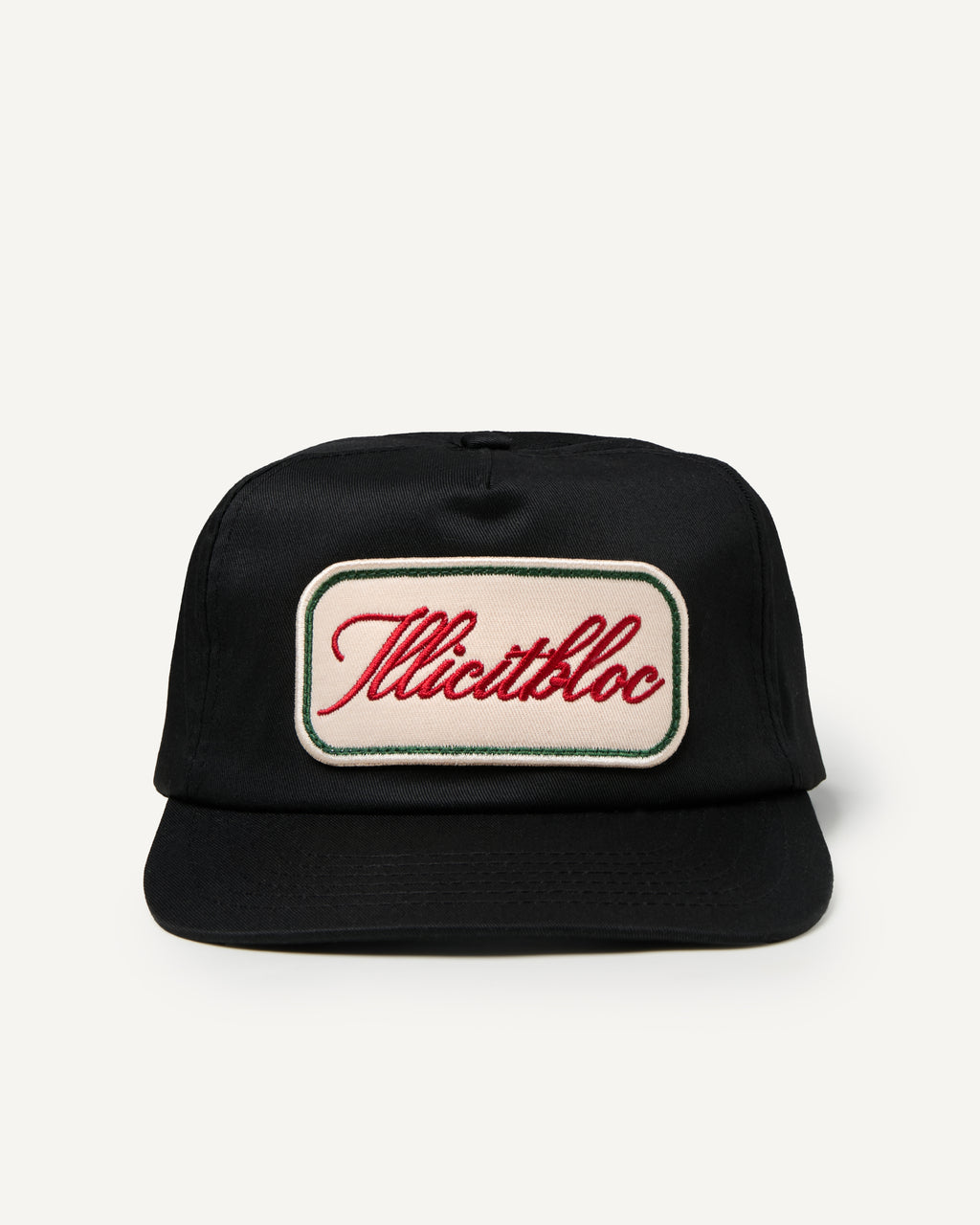 Patchwork Cap - Black