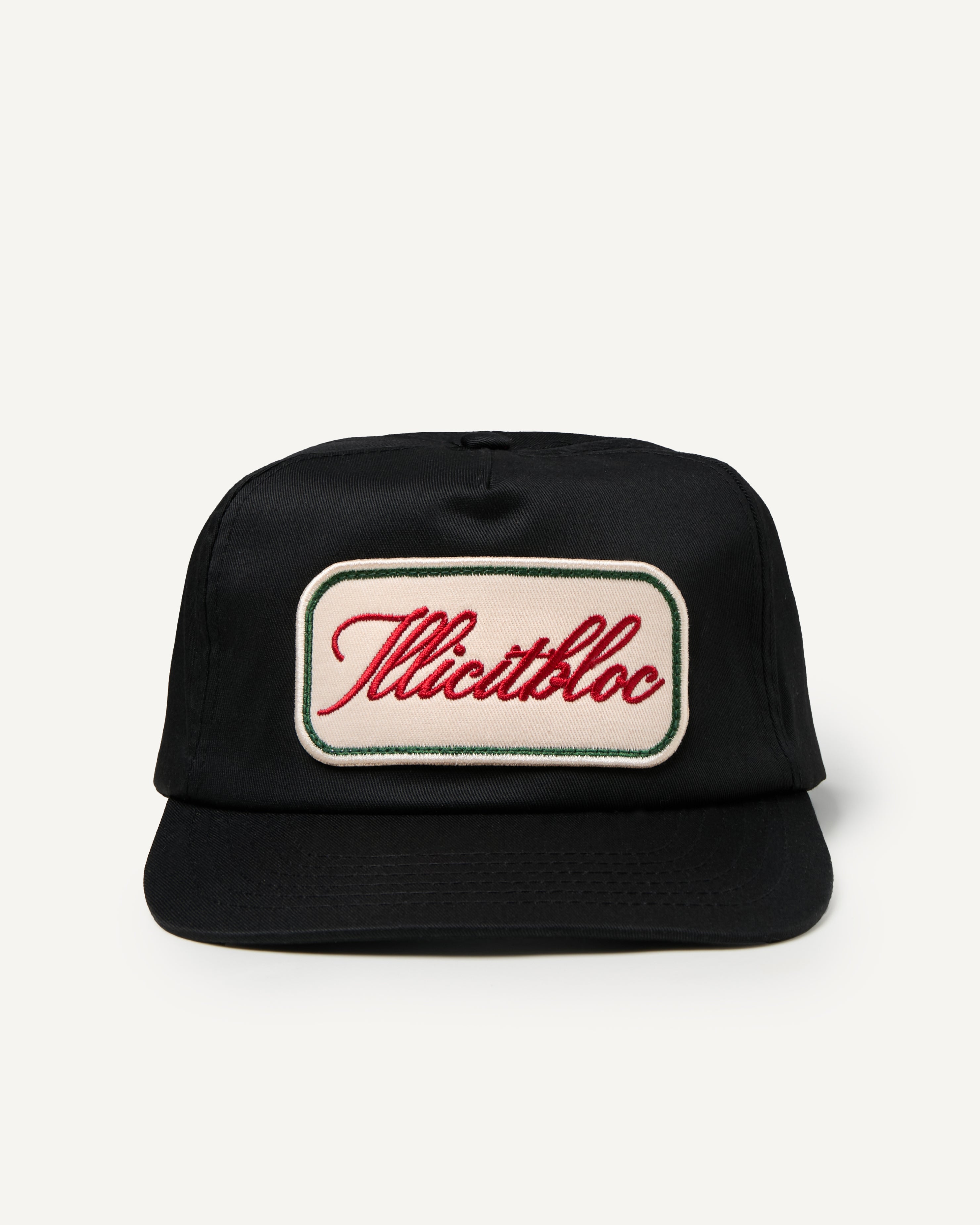 Patchwork Cap - Black