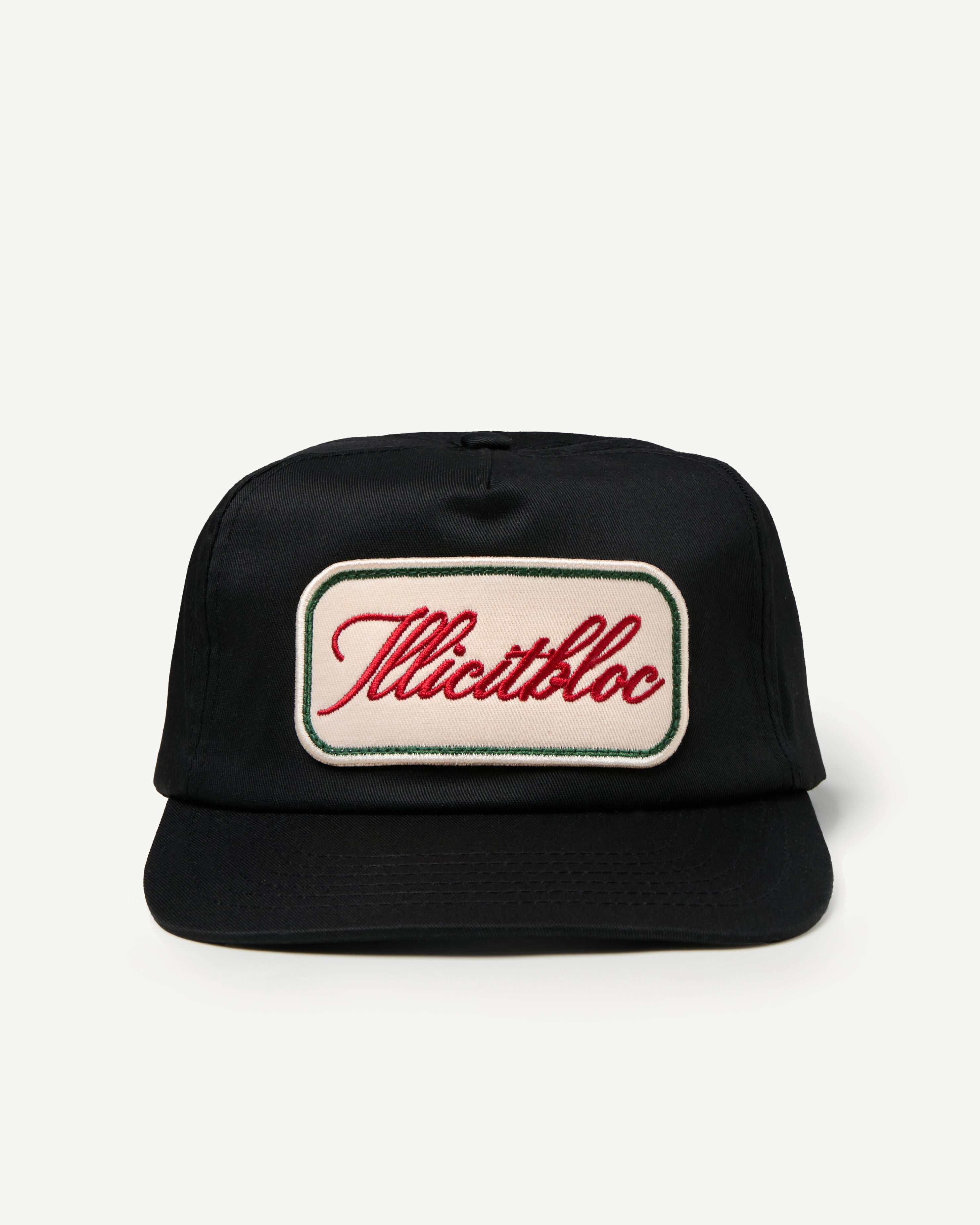 PATCHWORK CAP - BLACK