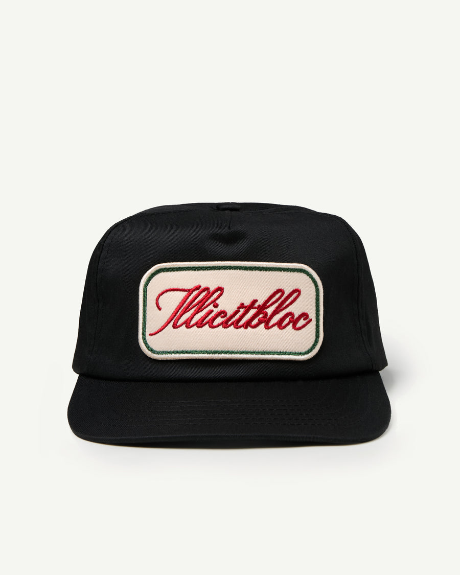 PATCHWORK CAP - BLACK