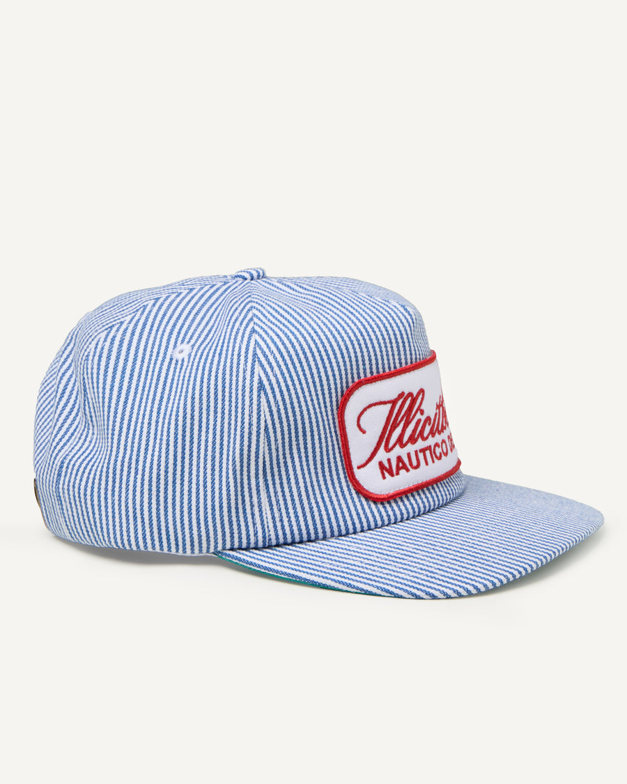DEPT. STRIPE CAP - BLUE/WHITE
