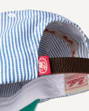 Load image into Gallery viewer, DEPT. STRIPE CAP - BLUE/WHITE
