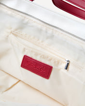 Load image into Gallery viewer, BOWLING TOTE BAG - RED/CREAM
