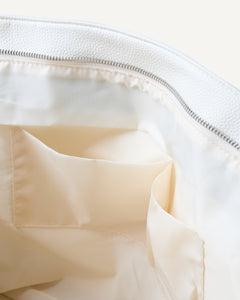 BOWLING TOTE BAG - RED/CREAM