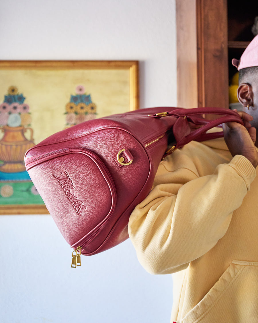 RESORT DUFFLE BAG - WINE