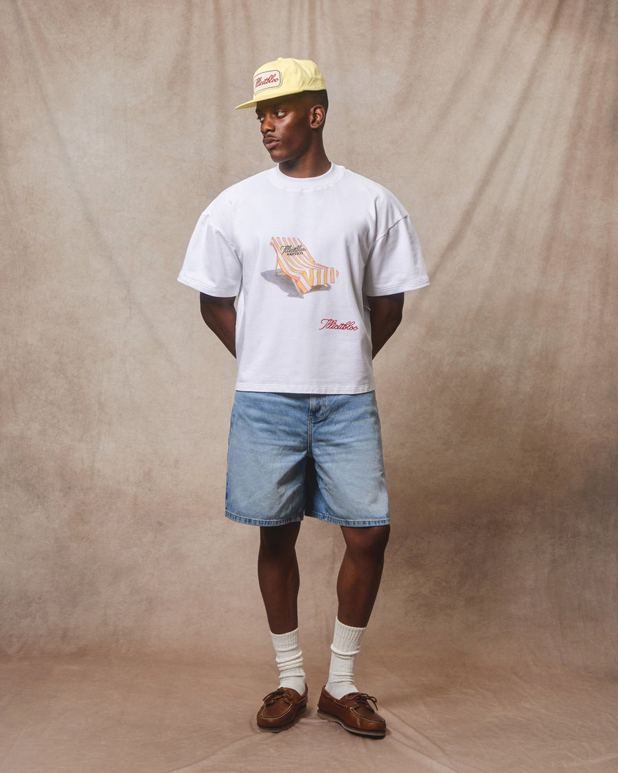 BEACH CLUB T-SHIRT - WHITE