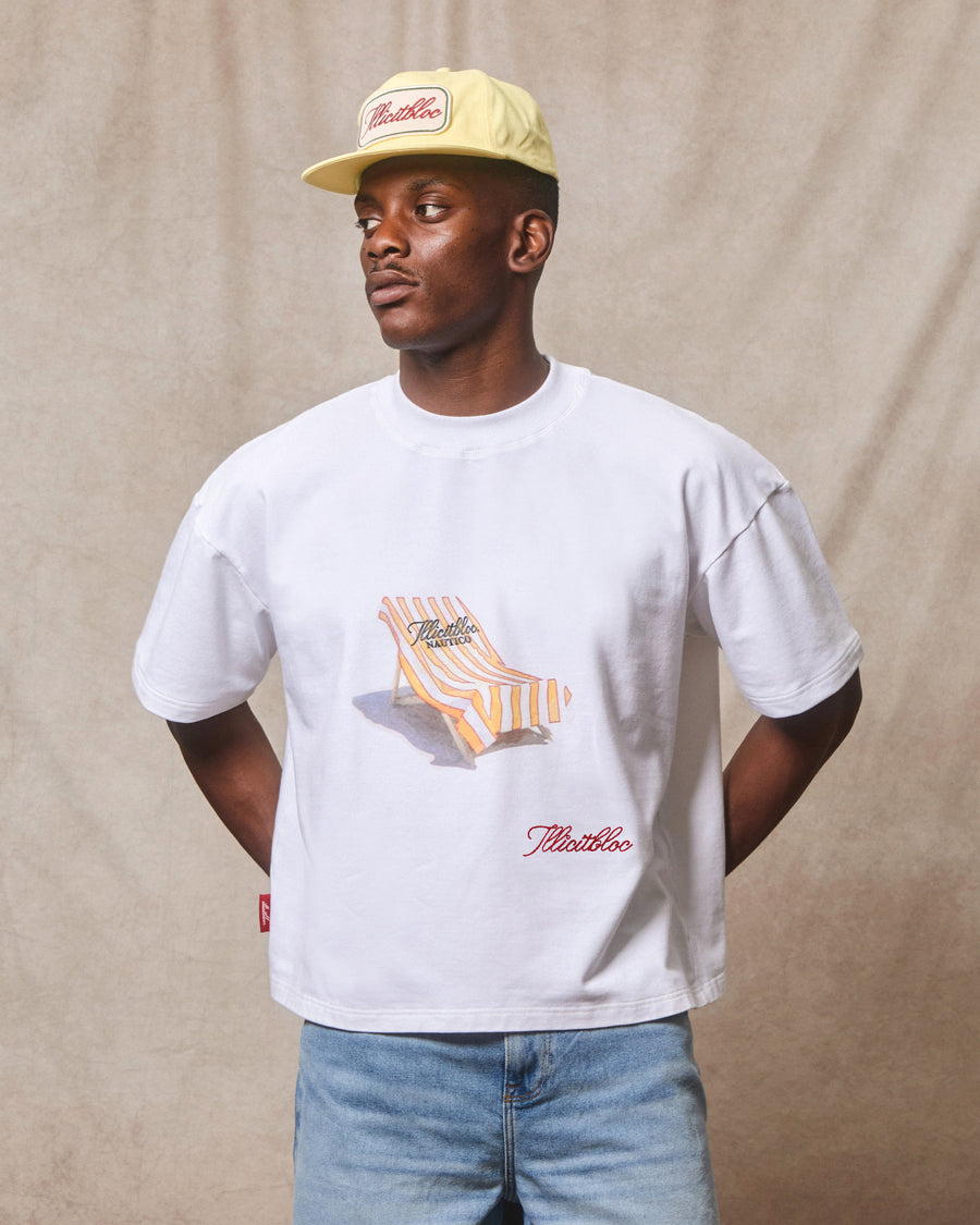 BEACH CLUB T-SHIRT - WHITE
