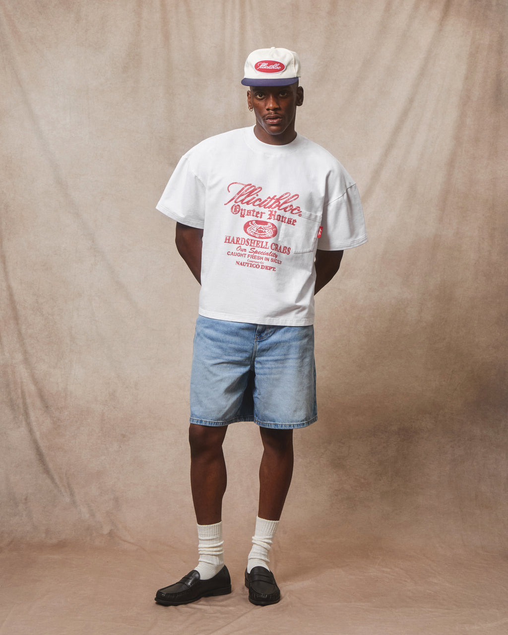 Oyster House Pocket T-shirt - White