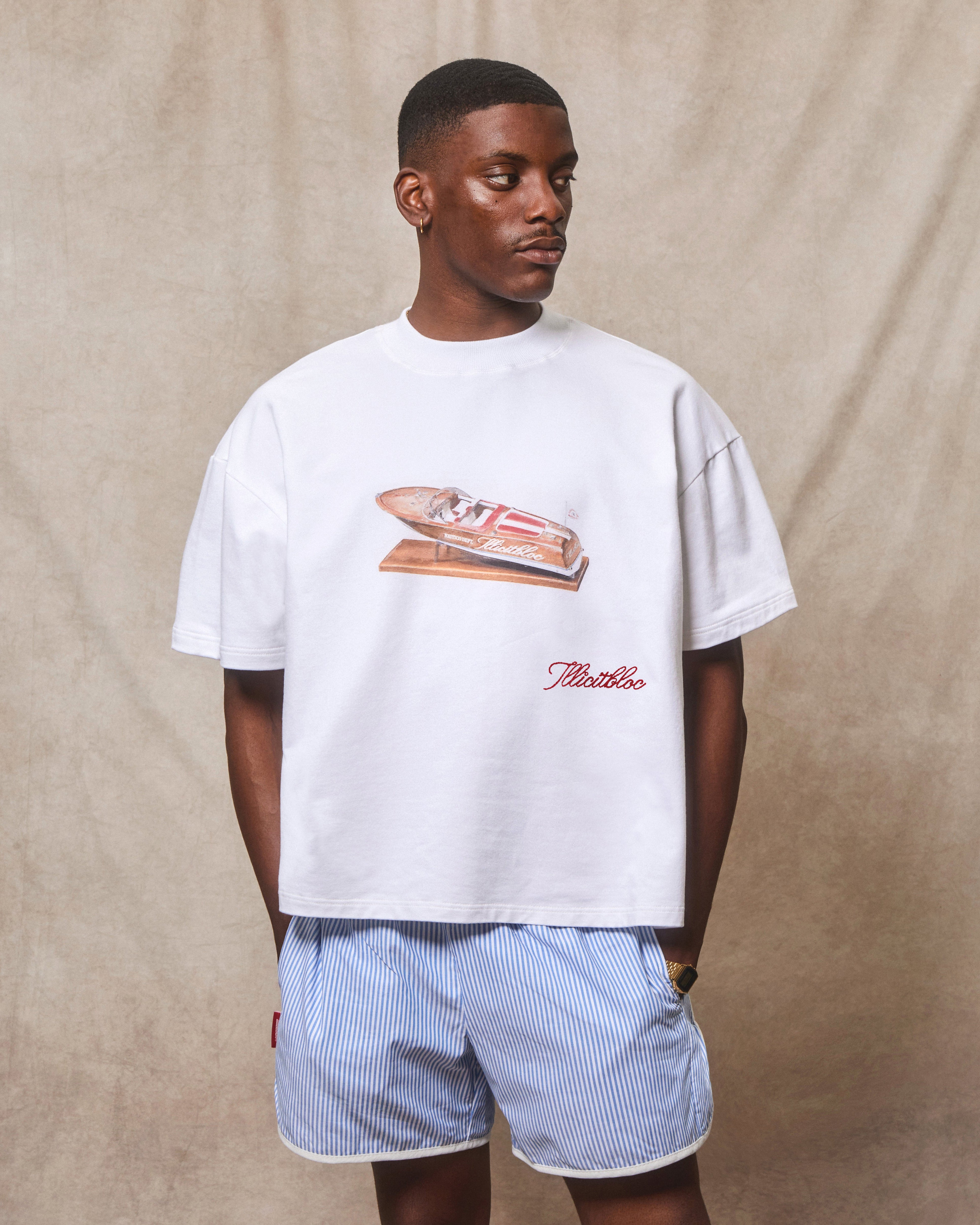 MODELLA CLOUDWEAVE™ T-SHIRT - WHITE – Illicitbloc