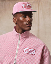 Load image into Gallery viewer, POPLIN DEPT. TRACK JACKET - RED/WHITE
