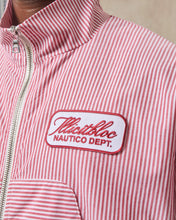 Load image into Gallery viewer, POPLIN DEPT. TRACK JACKET - RED/WHITE
