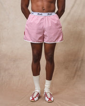 Load image into Gallery viewer, POPLIN SPORTS SHORTS - RED/WHITE
