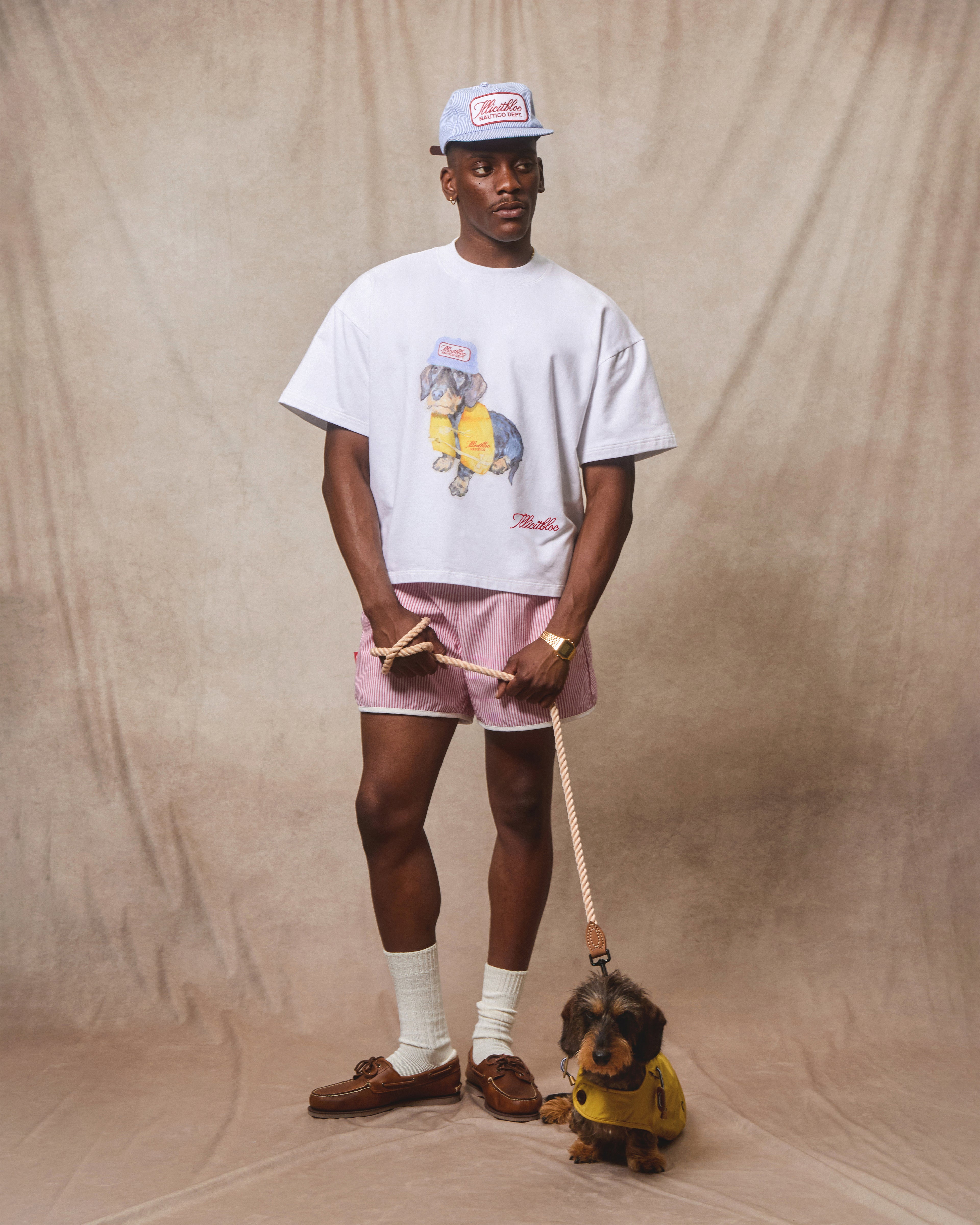 DECK DACHS T-SHIRT - WHITE