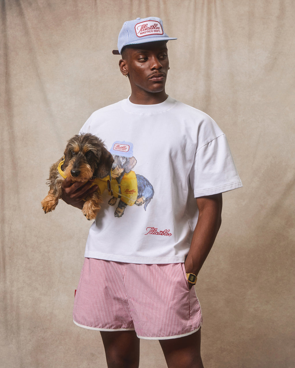 DECK DACHS T-SHIRT - WHITE