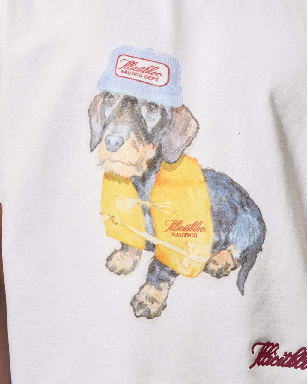 Deck Dachs T-shirt - White