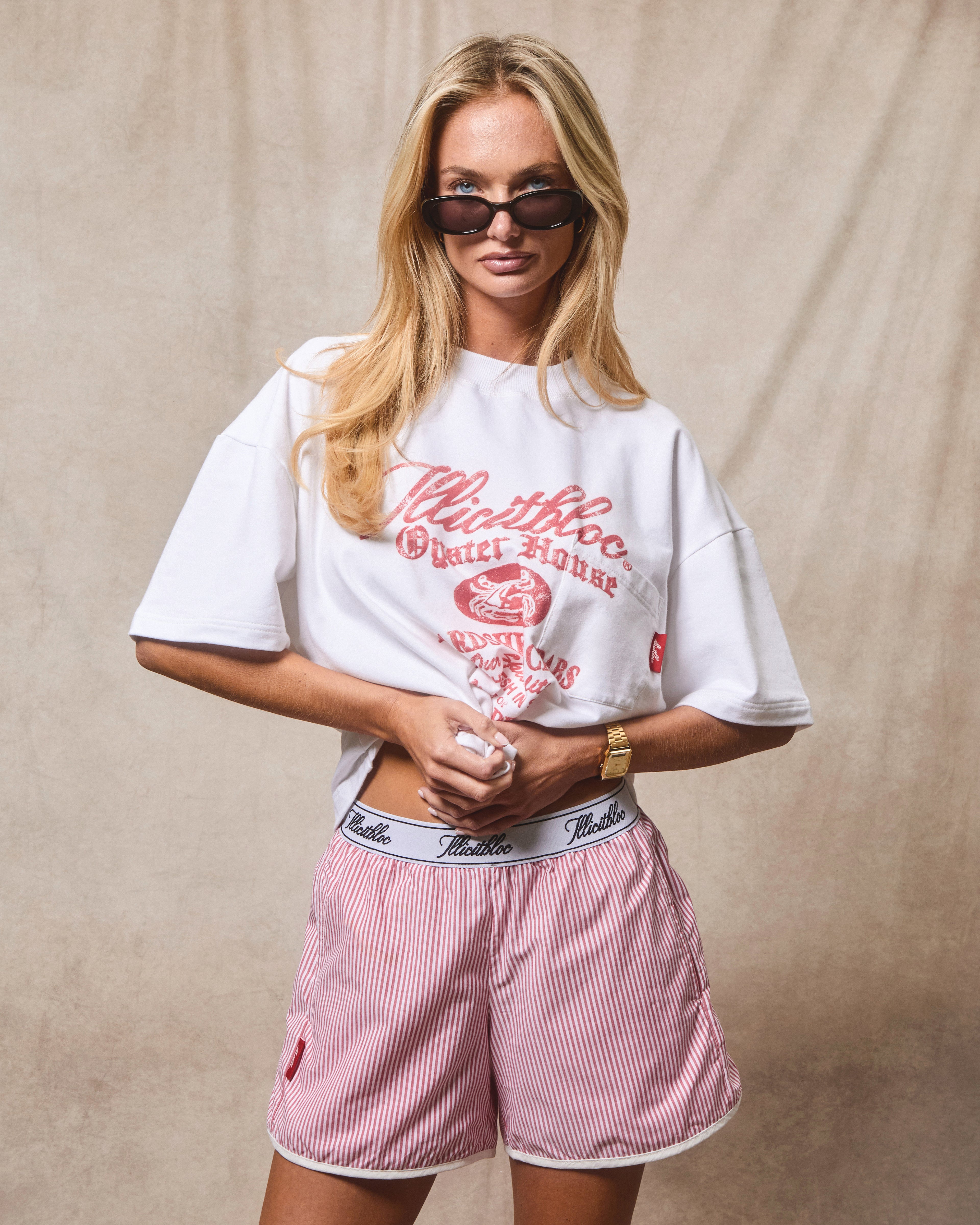 Oyster House Pocket T-shirt - White