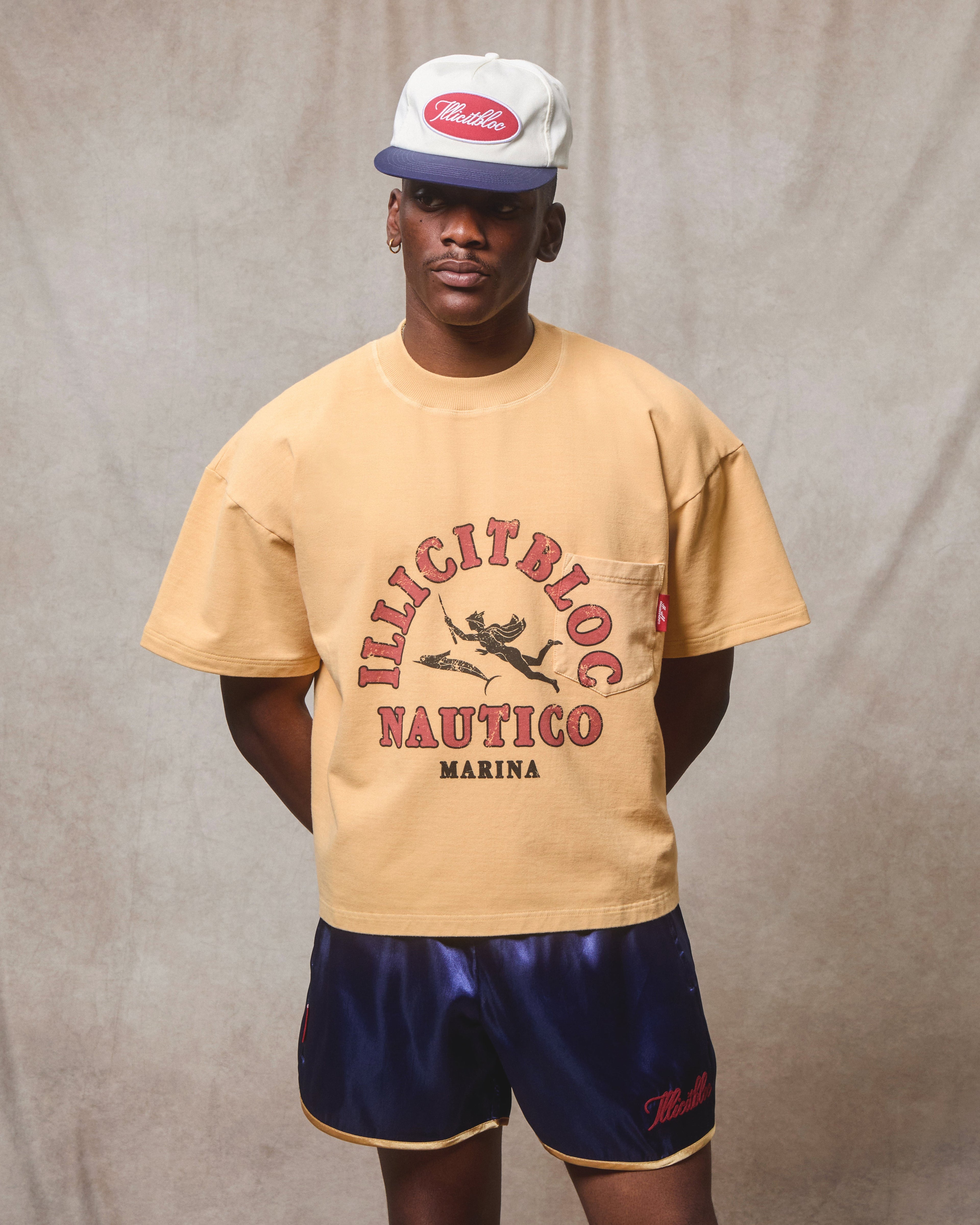 Nautico Pocket T-shirt - Mimosa