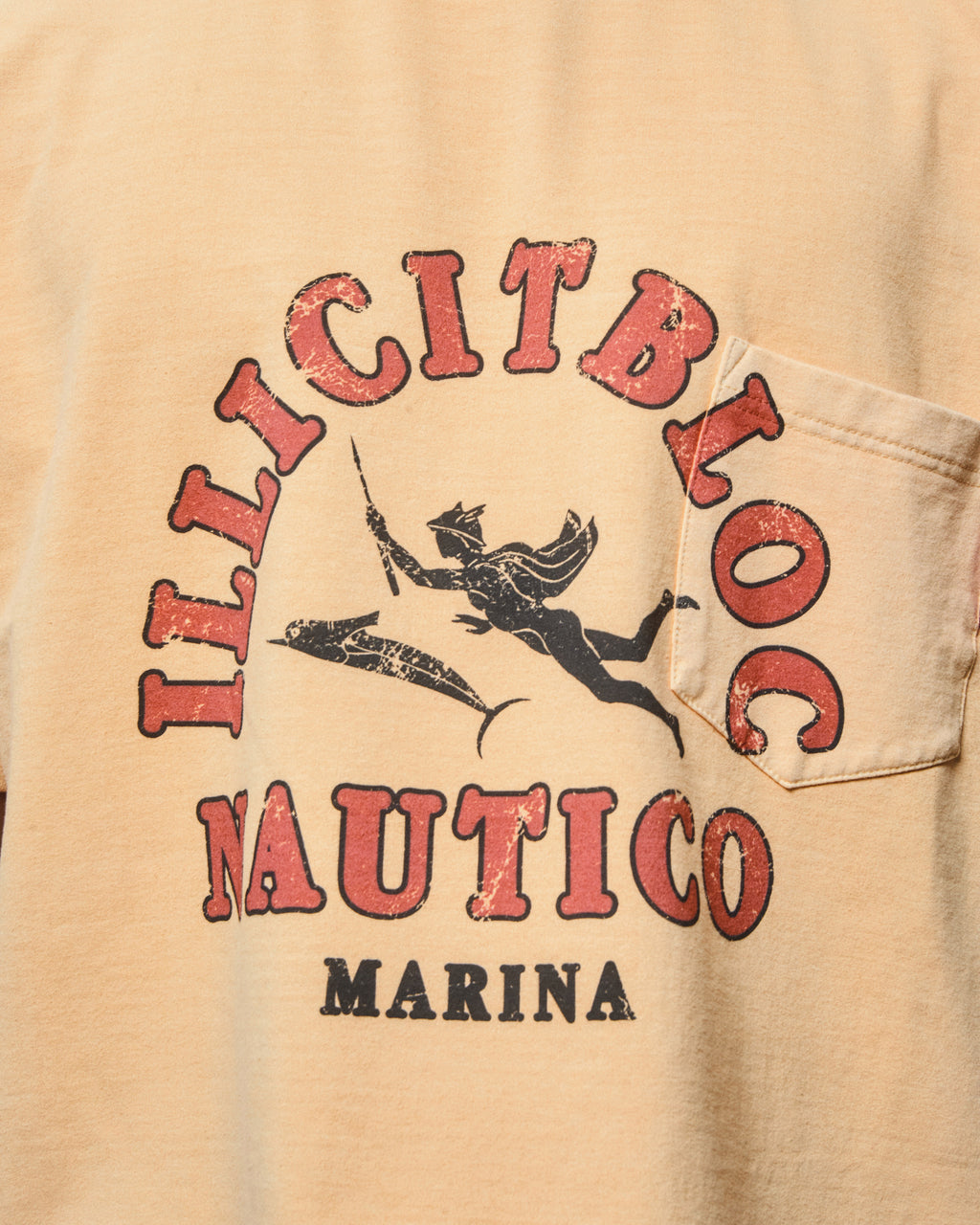 Nautico Pocket T-shirt - Mimosa