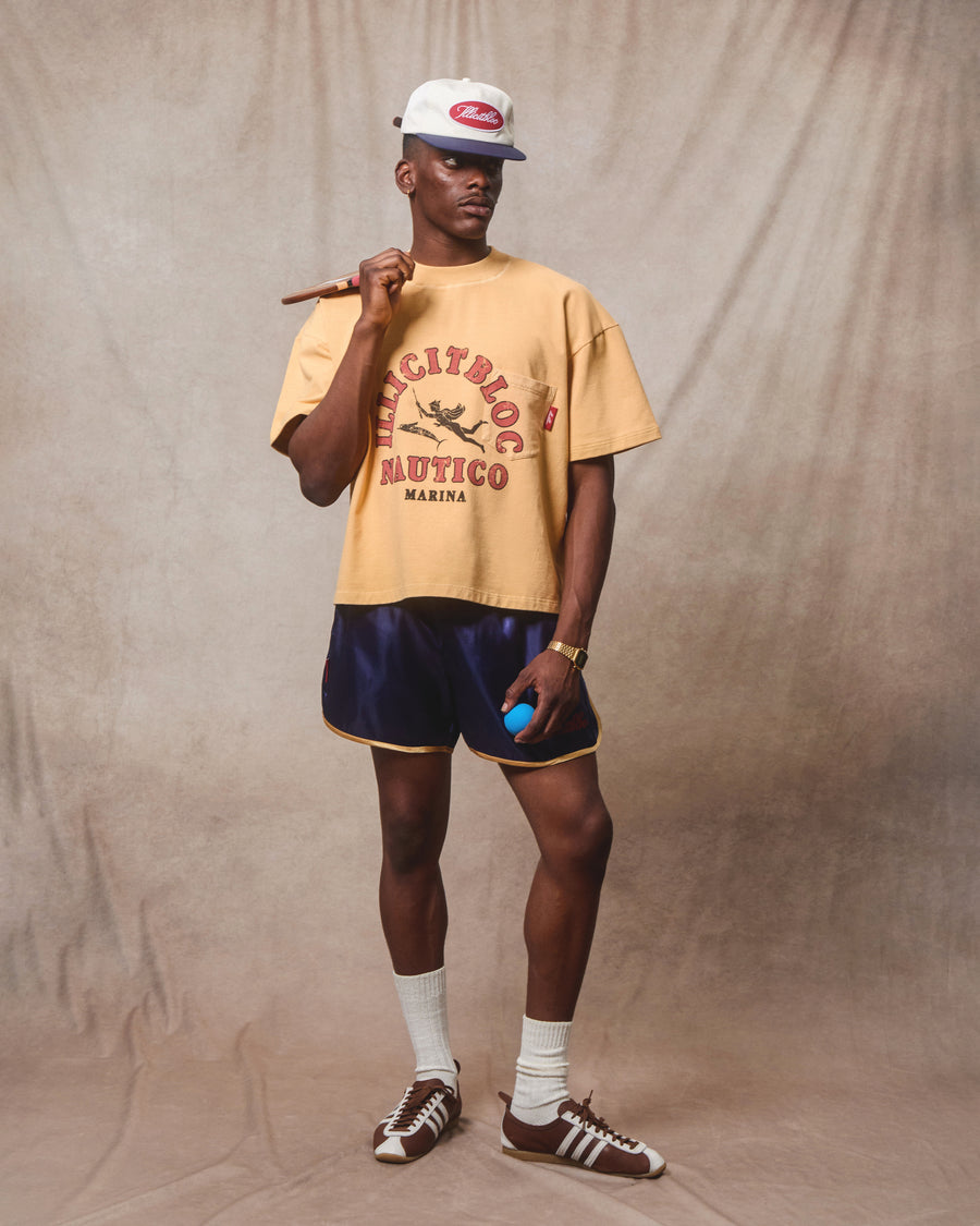 NAUTICO POCKET T-SHIRT - MIMOSA