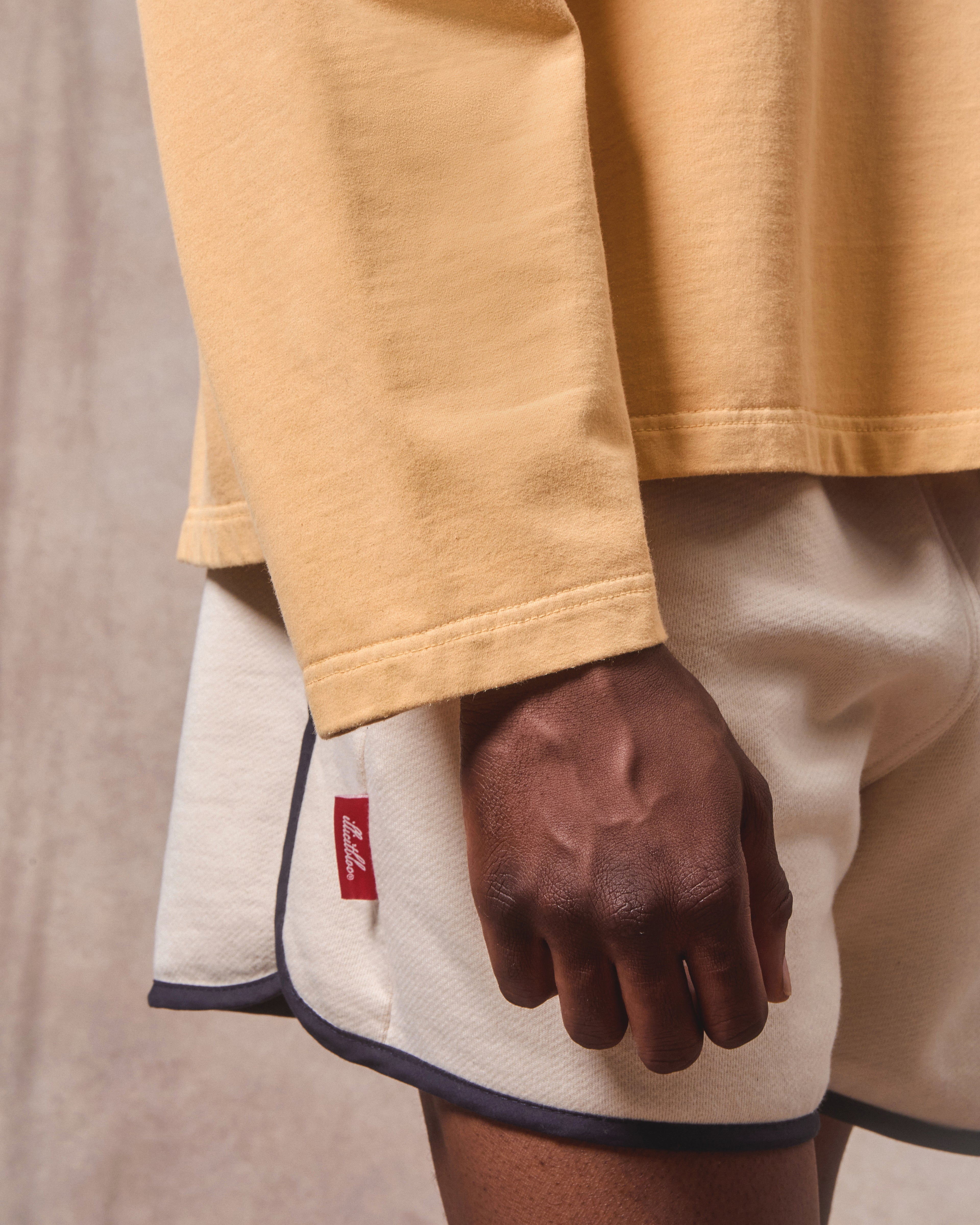 Sardine Pocket Long Sleeve T-shirt - Mimosa