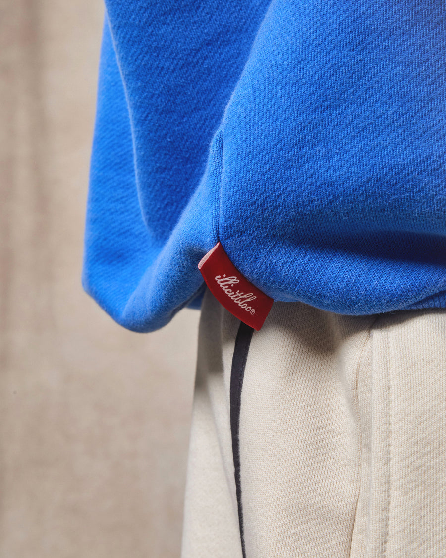 NAUTICO HENLEY CREWNECK - COBALT