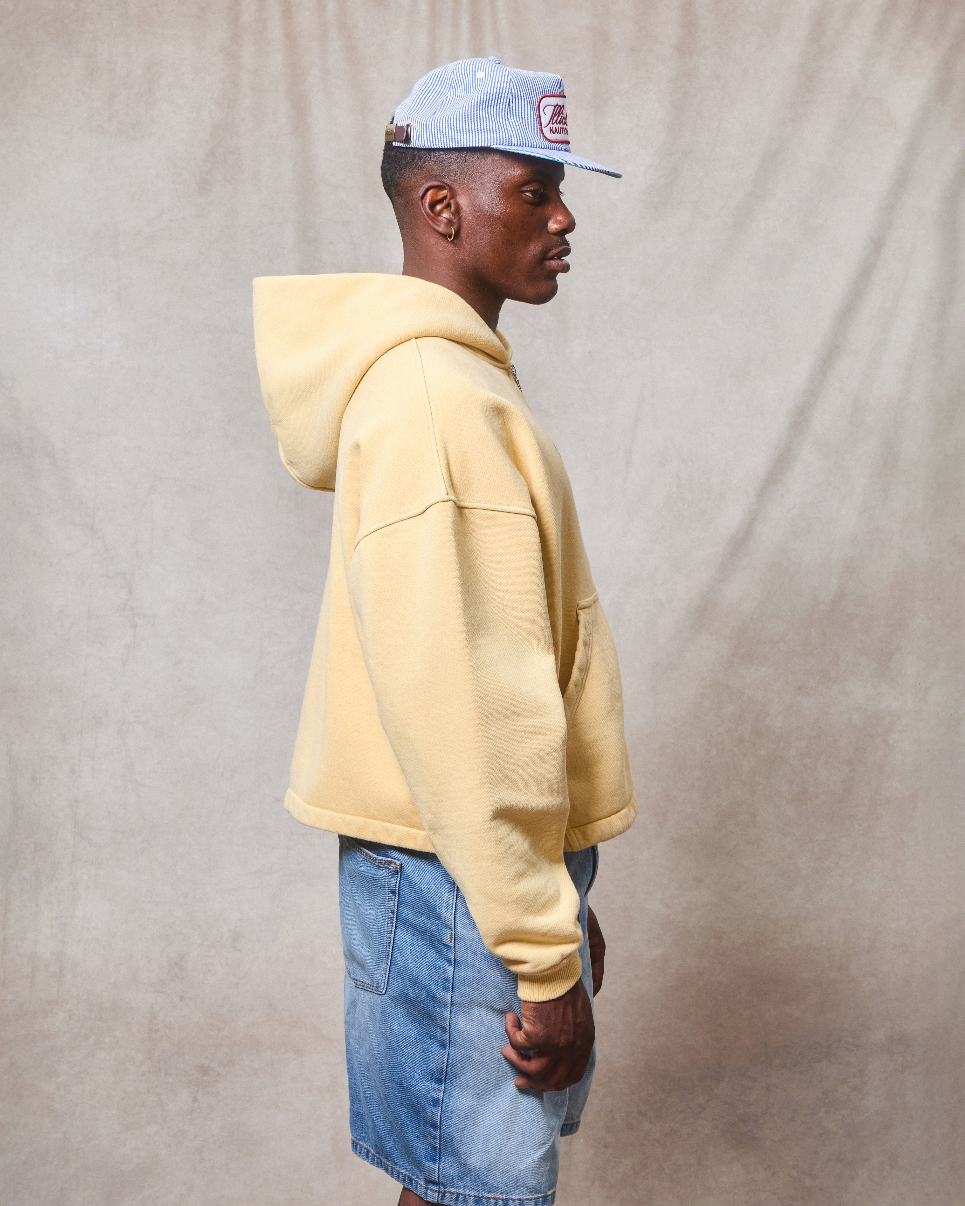 PATCHWORK ZIP HOODIE - MIMOSA – Illicitbloc