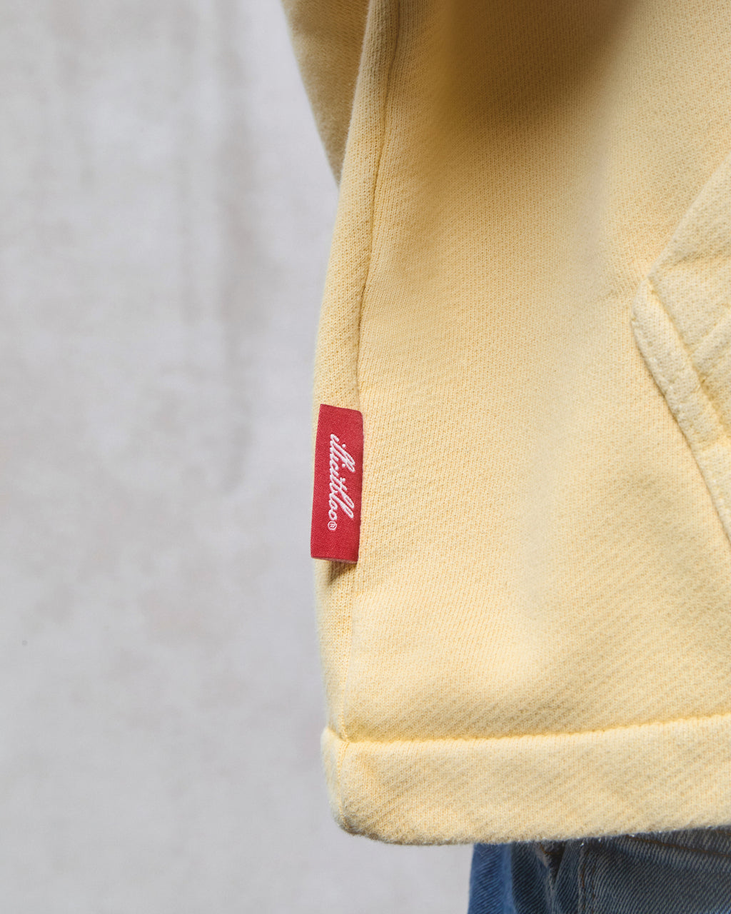 Patchwork Zip Hoodie - Mimosa