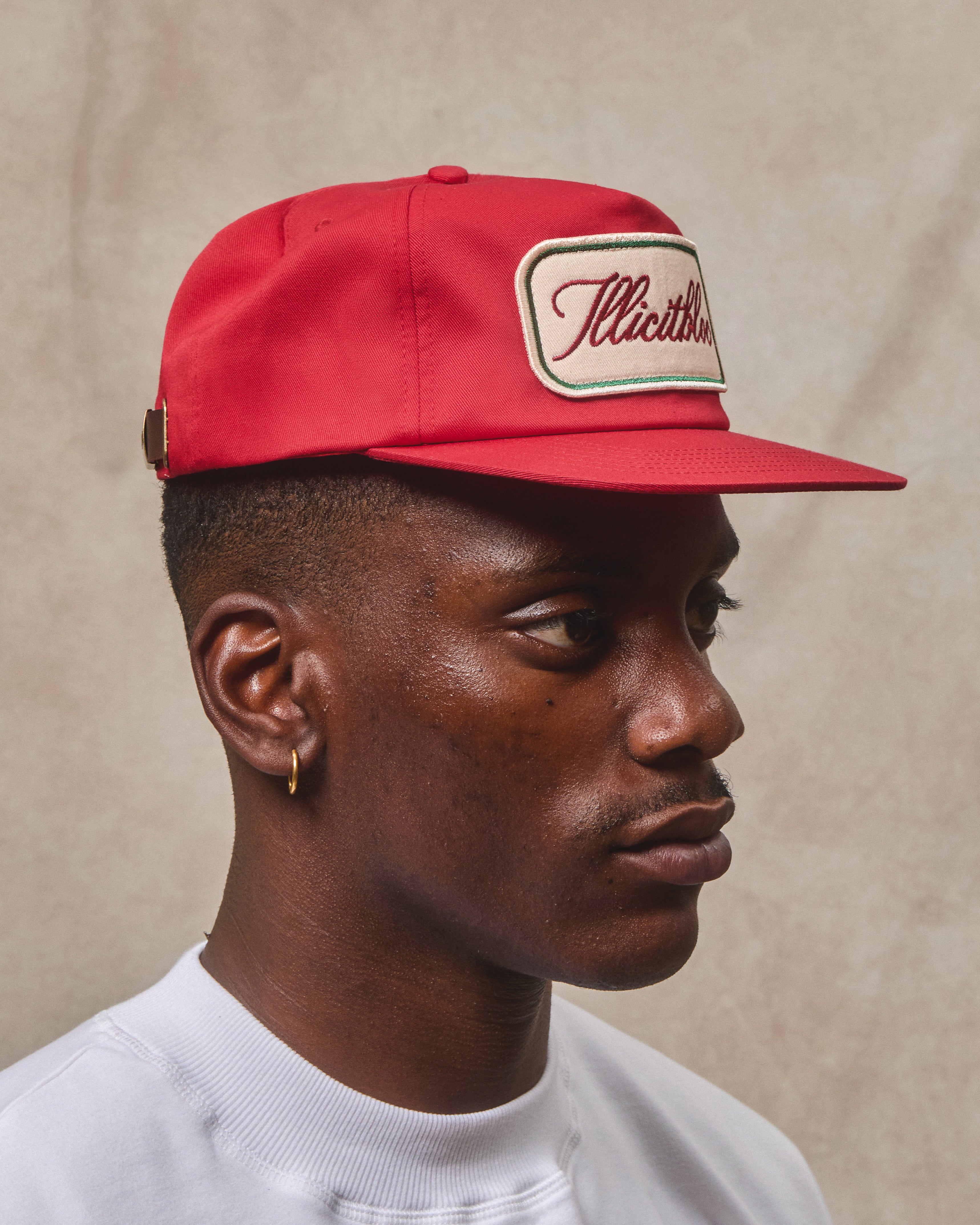 Patchwork Cap - Red
