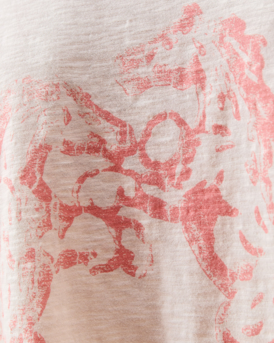 STALLIONS SLUB T-SHIRT - IVORY
