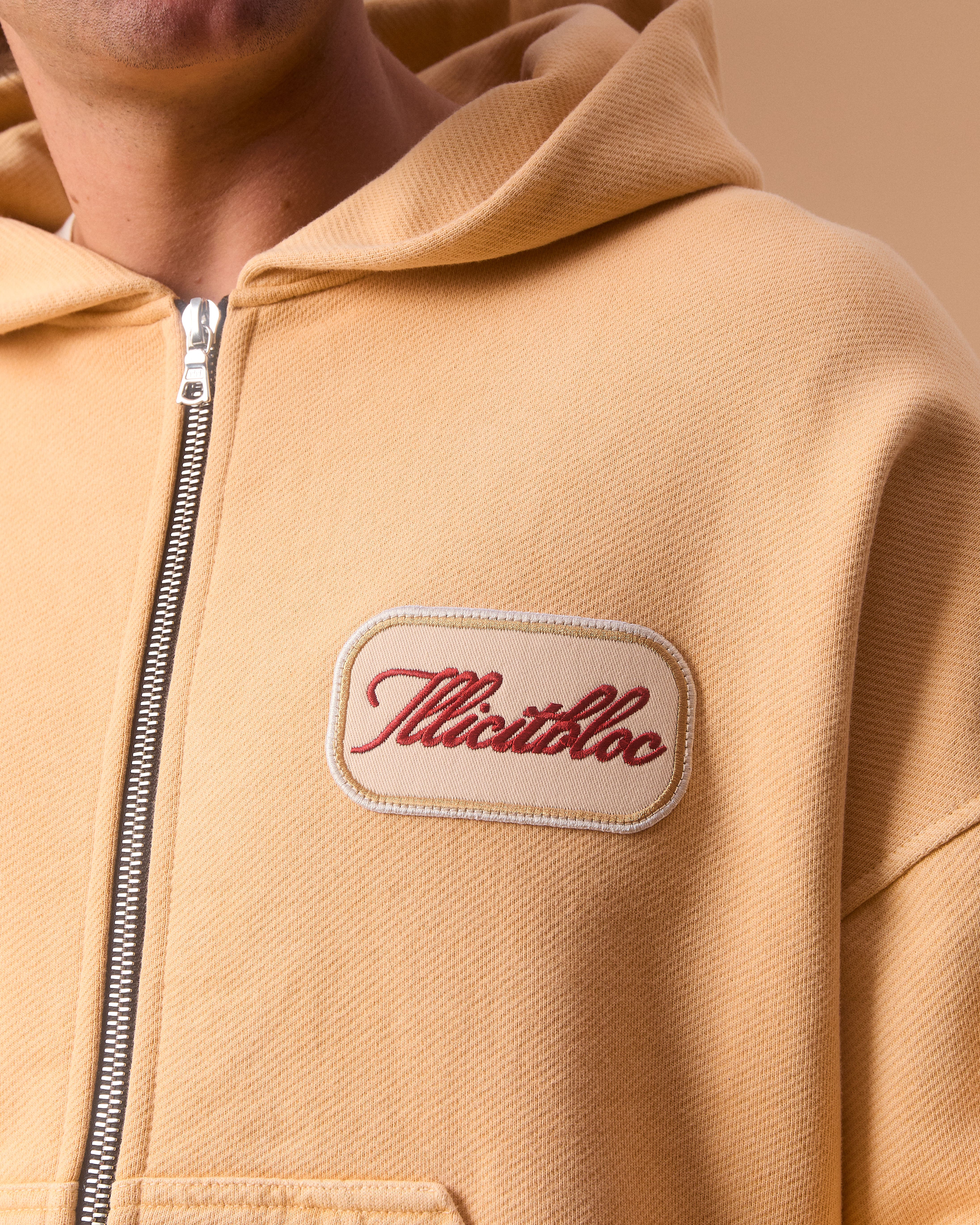 PATCHWORK TITANWEAVE™ ZIP HOODIE - MIMOSA – Illicitbloc