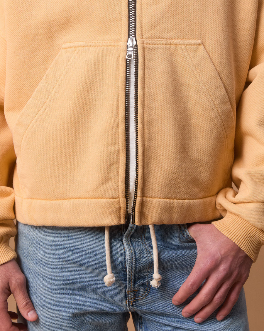 PATCHWORK TITANWEAVE™ ZIP HOODIE - MIMOSA