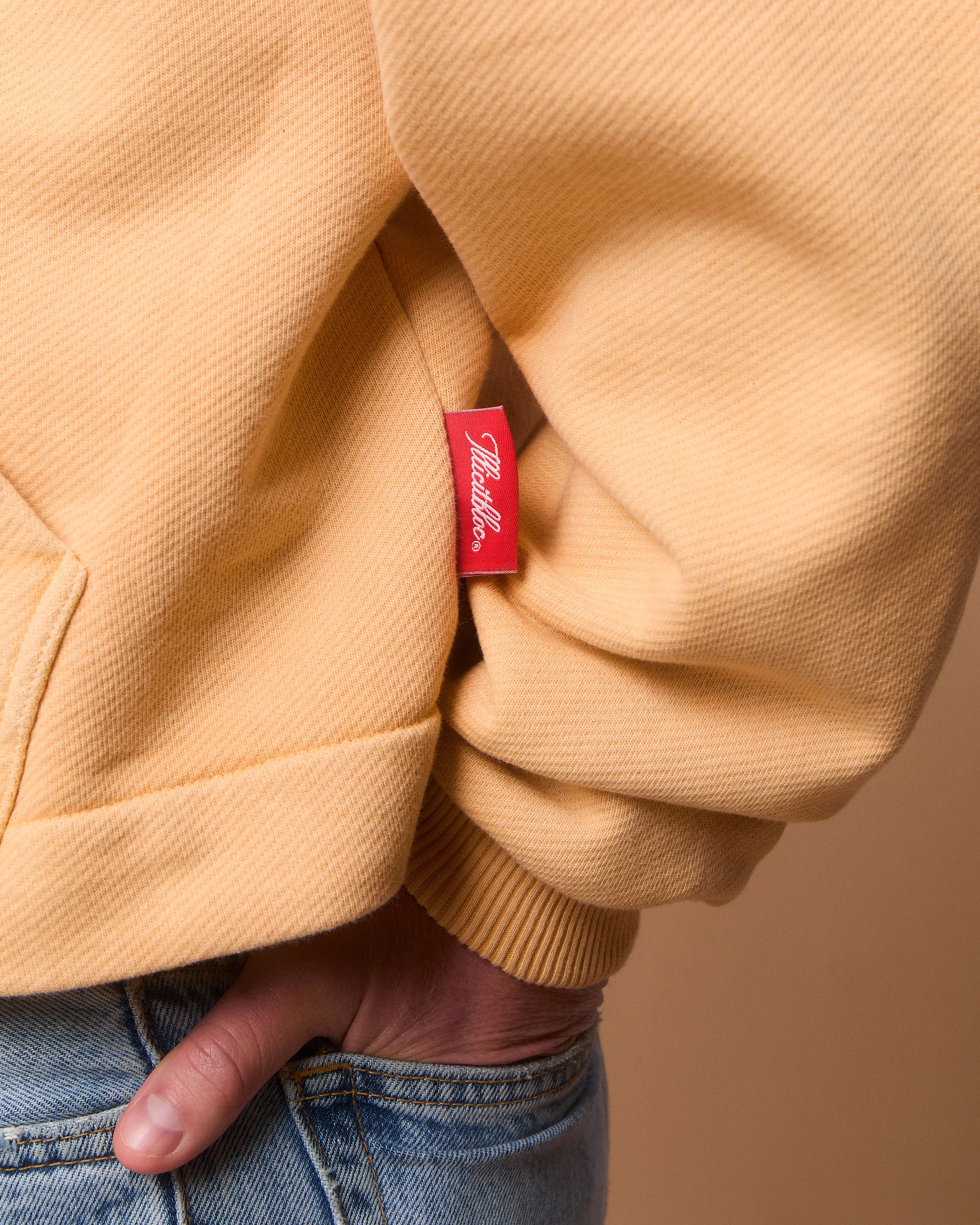 PATCHWORK TITANWEAVE™ ZIP HOODIE - MIMOSA
