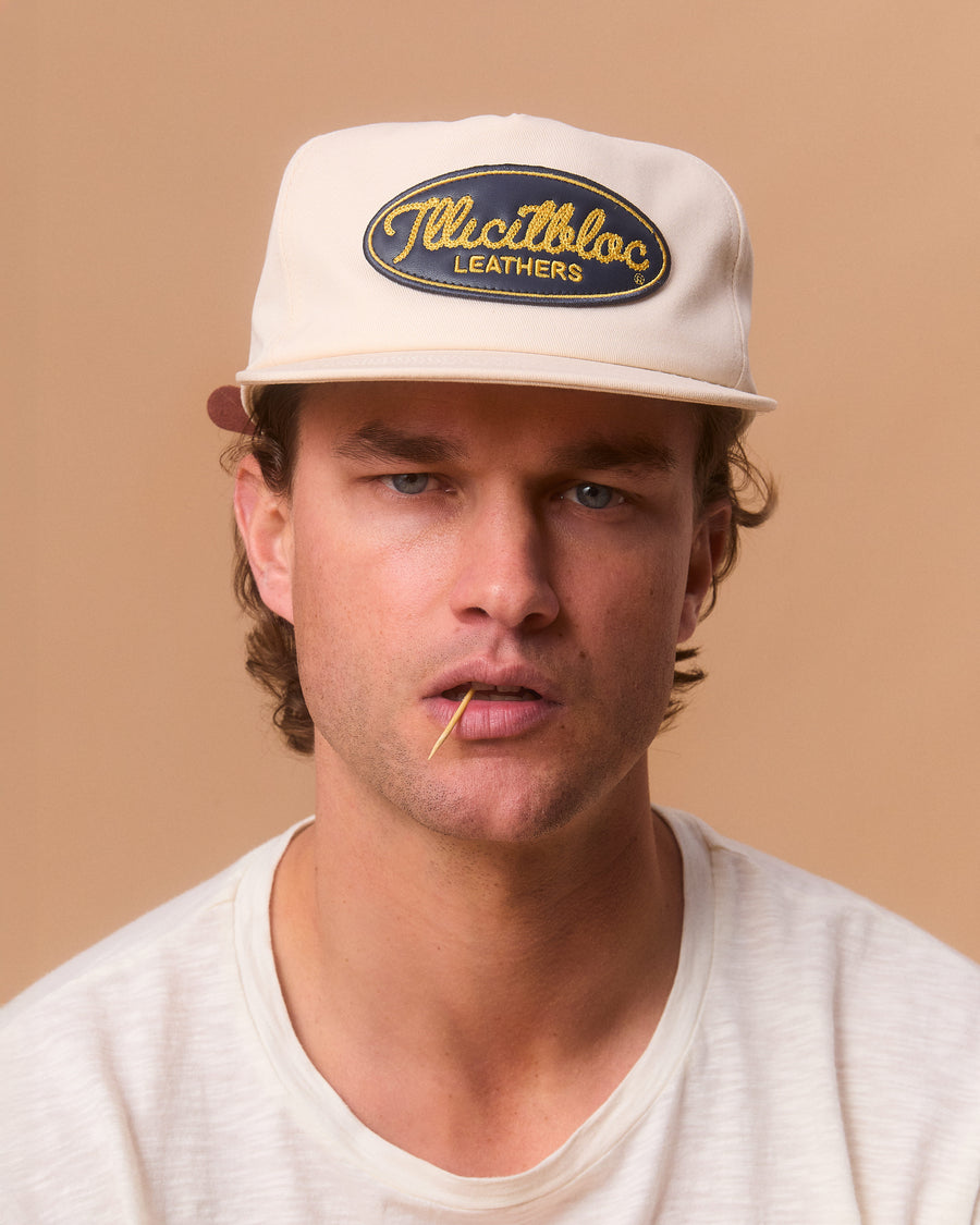 LEATHERS CAP - CREAM