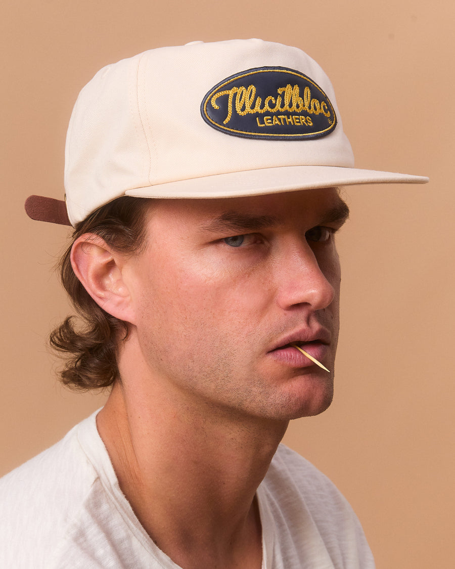 LEATHERS CAP - CREAM