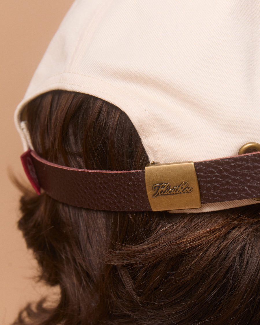 LEATHERS CAP - CREAM