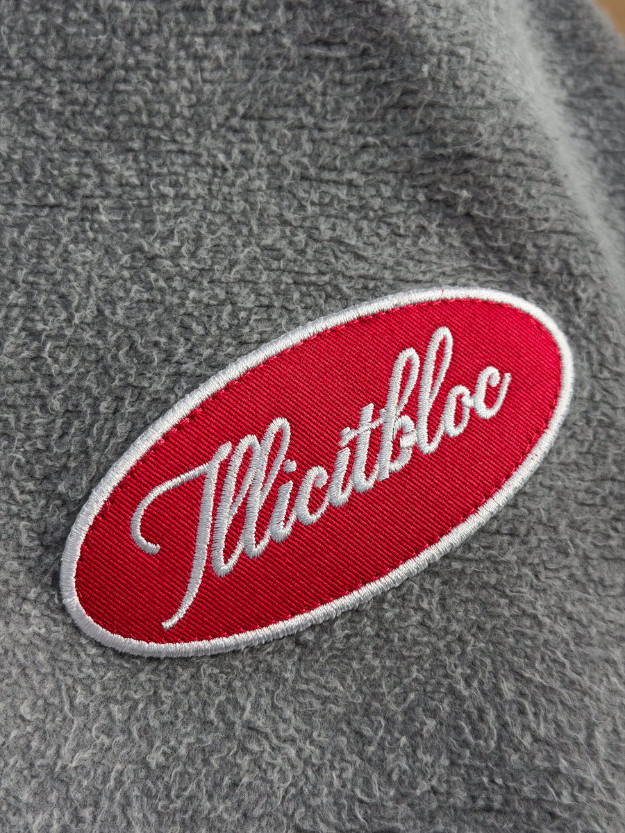 REVERSE SPELLOUT SWEATPANTS - POWDER GREY