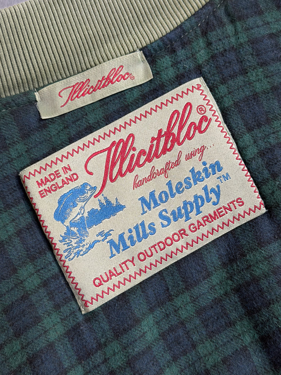 MOLESKIN ANGLER GILET - MOSS GRAY