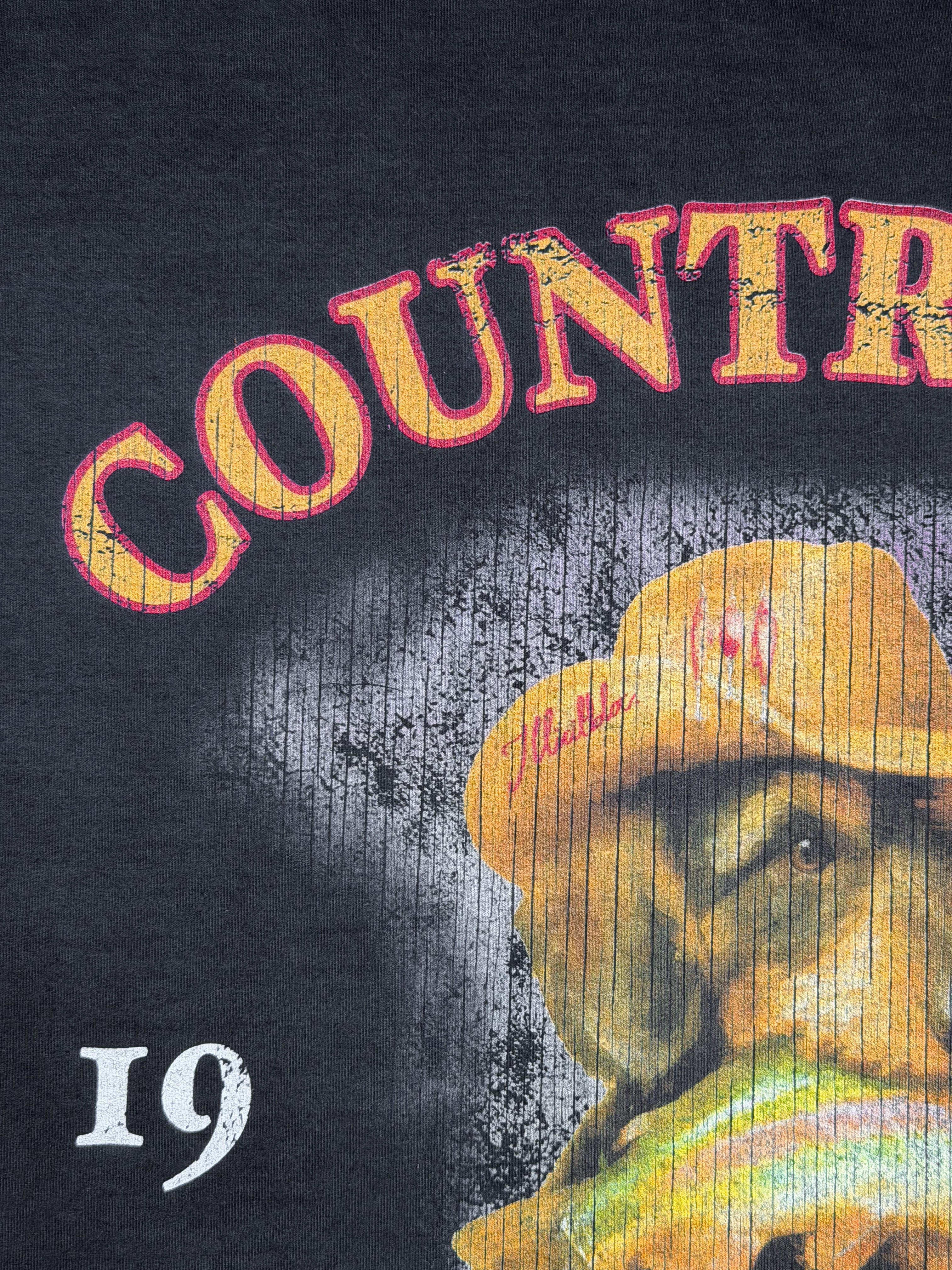 BASS HOUND T-SHIRT - VINTAGE BLACK