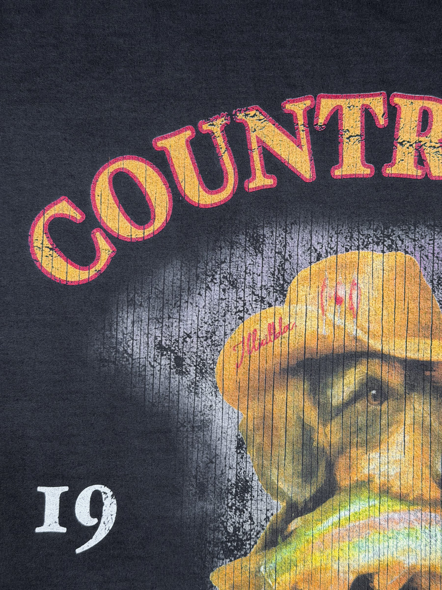 BASS HOUND T-SHIRT - VINTAGE BLACK