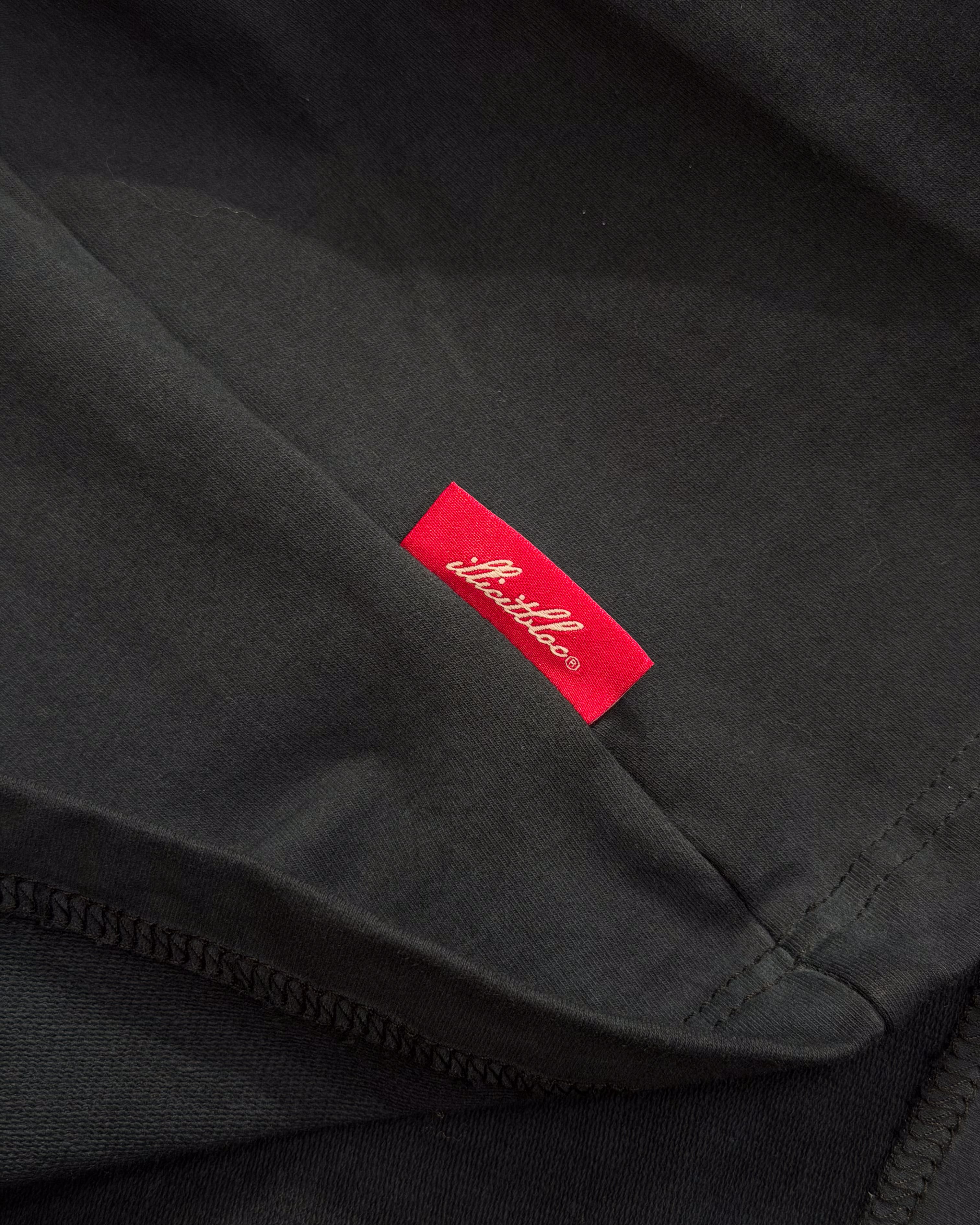 CREW MERCH T-SHIRT - VINTAGE BLACK